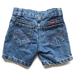 Wrangler Toddler Boys Blue Denim Shorts Size 2T
